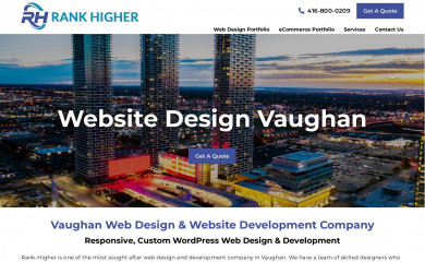 rank-higher.ca screenshot