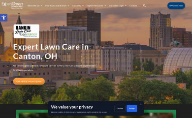 rankinlawncare.com screenshot