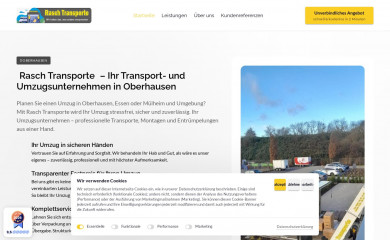 rasch-transporte.com screenshot
