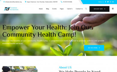 rasheedfoundation.org screenshot