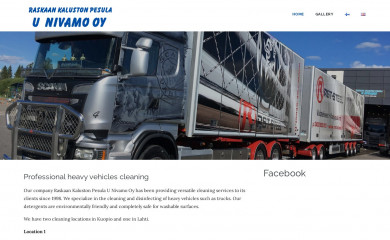 raskaankalustonpesula.fi screenshot