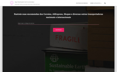rastreadordeencomendas.com screenshot