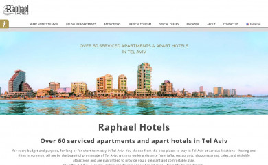 raphaelhotels-telaviv.com screenshot