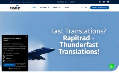 rapitrad.it screenshot