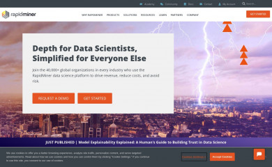 http://rapidminer.com screenshot