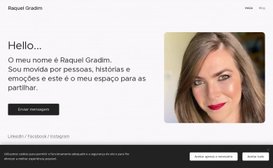 raquelgradim.com screenshot