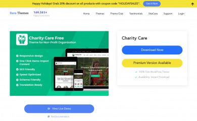 Charity Care screenshot