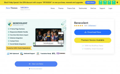 https://rarathemes.com/wordpress-themes/benevolent/ screenshot