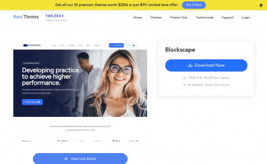 https://rarathemes.com/wordpress-themes/blockscape/ screenshot