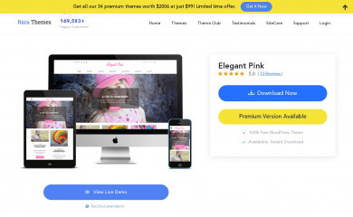 Elegant Pink screenshot