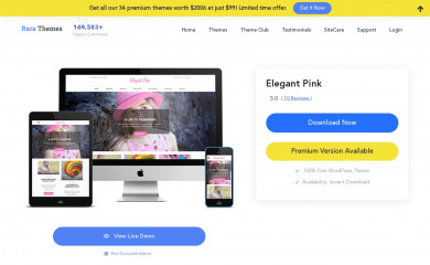 Elegant Pink screenshot