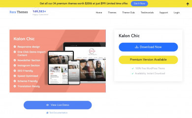 Kalon Chic screenshot