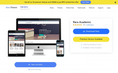 Rara Academic screenshot