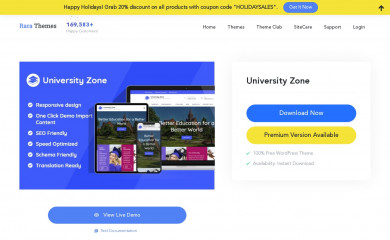University Zone screenshot