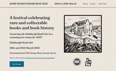 rarebooksedinburgh.com screenshot