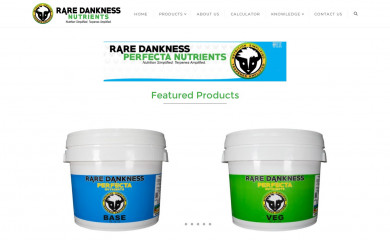 raredanknessnutrients.com screenshot