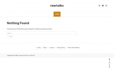rawtalks.org screenshot