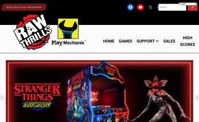 rawthrills.com screenshot