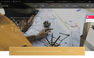 https://ratio.qodeinteractive.com/ screenshot