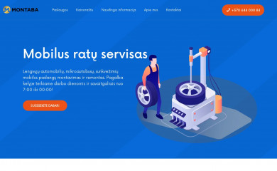 ratumontavimas.lt screenshot