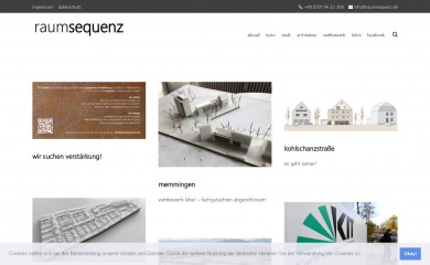 raumsequenz.de screenshot