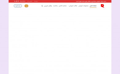 ravihesab.com screenshot