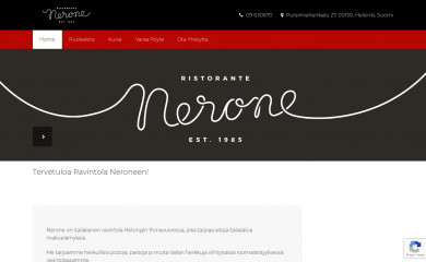 ravintolanerone.com screenshot