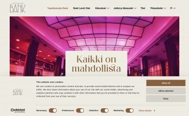 ravintolabank.fi screenshot