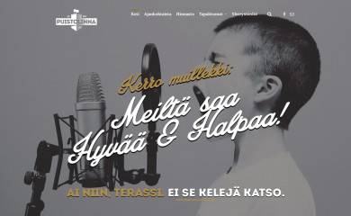 ravintolapuistolinna.fi screenshot