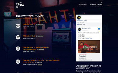 http://ravintolatirra.fi screenshot