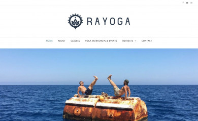 rayoga.co.uk screenshot