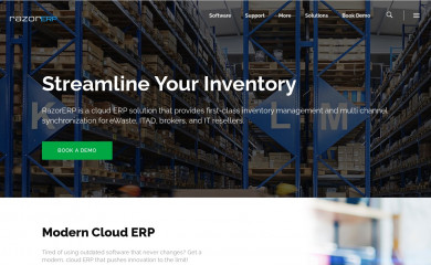 razorerp.com screenshot