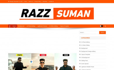 razzsumanphotography.com screenshot