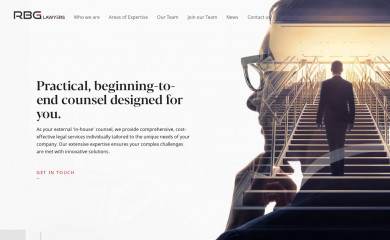 rbglawyers.com.au screenshot