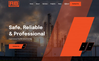 rbindustrial.com.au screenshot