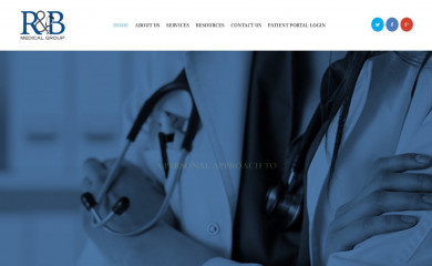 rbmedicalgroup.com screenshot