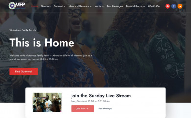 rccgvictoriousfamily.com screenshot