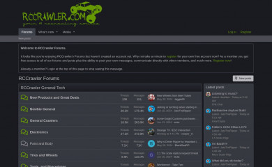 rccrawler.com screenshot