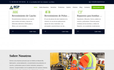 rcpingenieros.pe screenshot