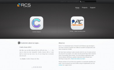 rcs-software.com screenshot