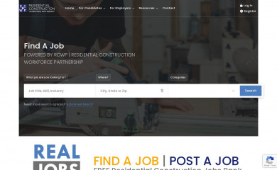 rcwpjobs.com screenshot