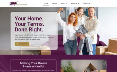 rdamortgage.com.au screenshot