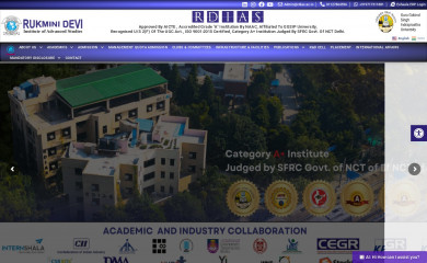 rdias.ac.in screenshot