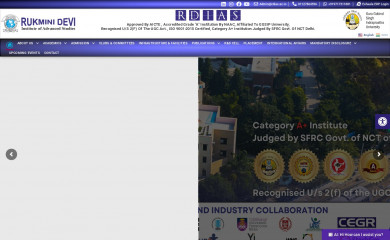 rdias.ac.in screenshot