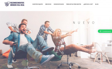 reconocimientosmedicosvilareal.com screenshot