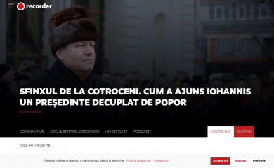 http://recorder.ro screenshot