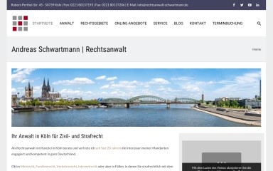 rechtsanwalt-schwartmann.de screenshot