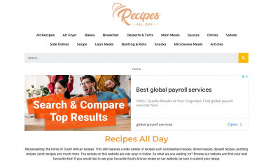 recipesallday.com screenshot