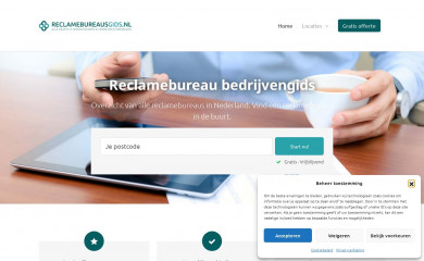reclamebureausgids.nl screenshot