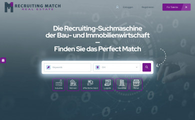 recruitingmatch.de screenshot